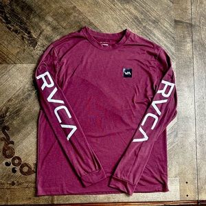 Men’s RVCA long sleeve sport tee